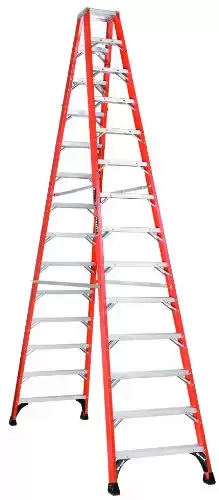 Louisville Ladder FM1414HD, 14 Feet , Red